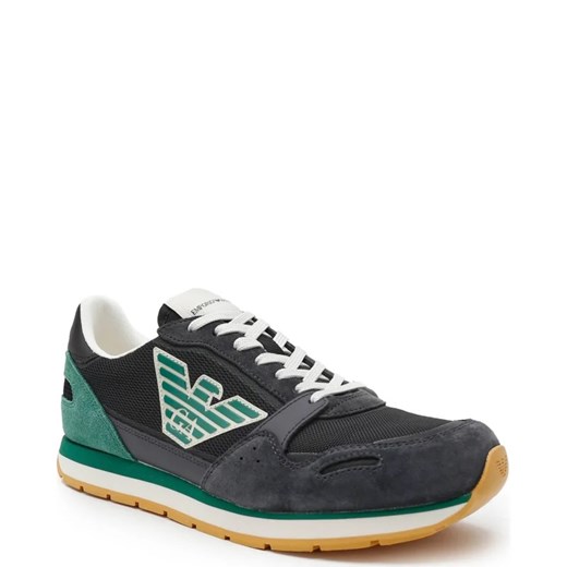 Buty sportowe męskie Emporio Armani z tworzywa sztucznego
