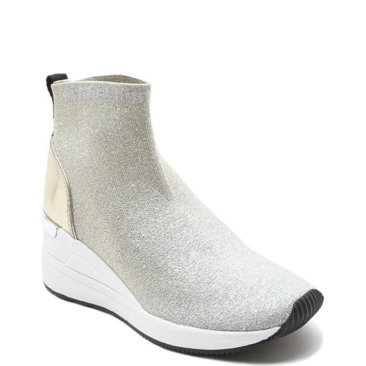 Buty sportowe damskie srebrne Michael Kors sneakersy z tworzywa sztucznego 