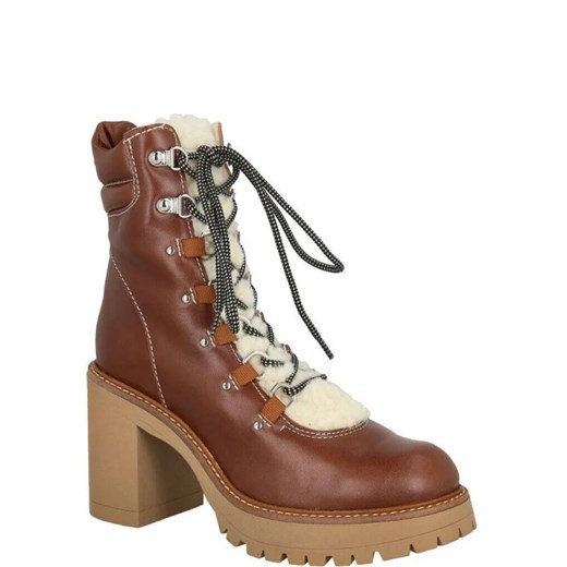 Pinko Skórzane botki SALES Pinko 39 Gomez Fashion Store promocja