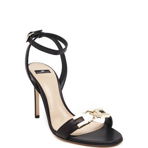 Elisabetta Franchi Skórzane sandały na szpilce ze sklepu Gomez Fashion Store w kategorii Sandały damskie - zdjęcie 163940236