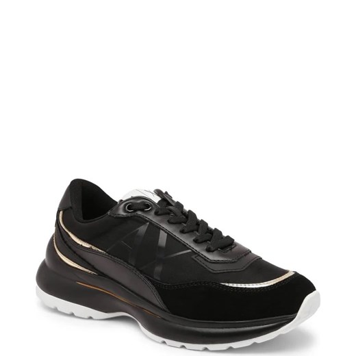 Buty sportowe damskie Armani Exchange sneakersy z tworzywa sztucznego