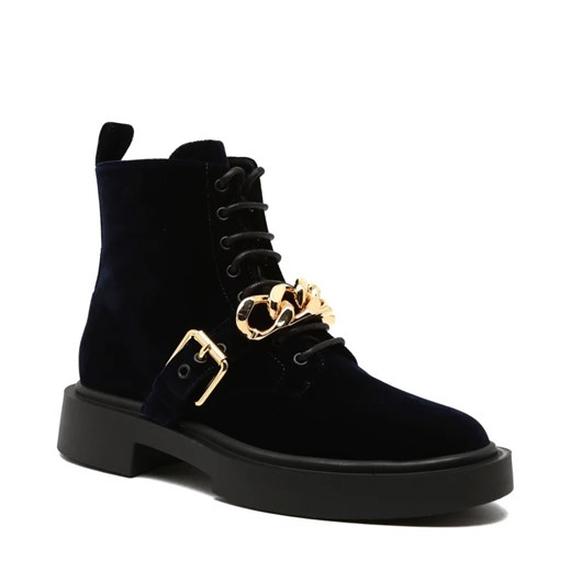 Giuseppe Zanotti Skórzane buty CATENA CHAIN BIG Giuseppe Zanotti 41 wyprzedaż Gomez Fashion Store