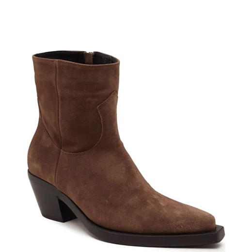 Botki Pinko skórzane 