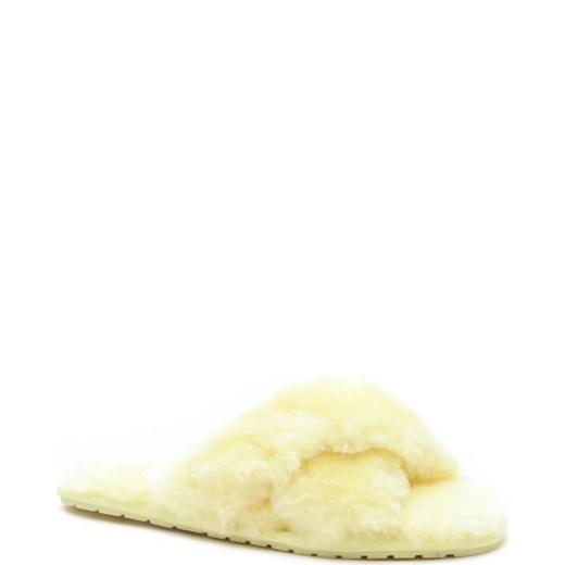 EMU Australia Wełniane obuwie domowe Mayberry | z dodatkiem skóry ze sklepu Gomez Fashion Store w kategorii Kapcie damskie - zdjęcie 163940869