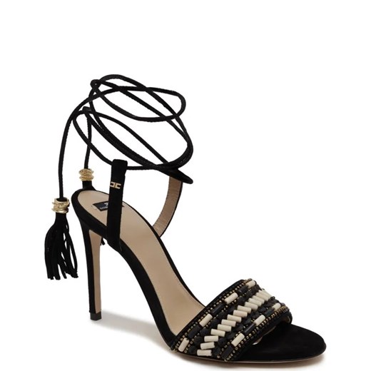 Elisabetta Franchi Skórzane sandały na szpilce ze sklepu Gomez Fashion Store w kategorii Sandały damskie - zdjęcie 163940958