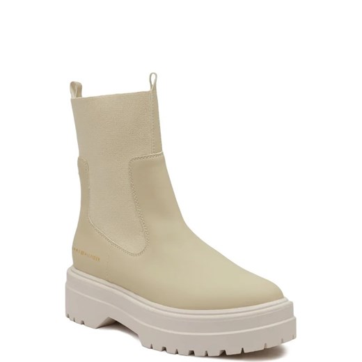 Tommy Hilfiger Sztyblety FEMININE SEASONAL UT | z dodatkiem skóry Tommy Hilfiger 39 okazja Gomez Fashion Store