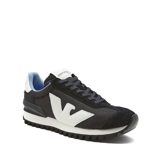 Buty sportowe męskie Emporio Armani z tworzywa sztucznego 