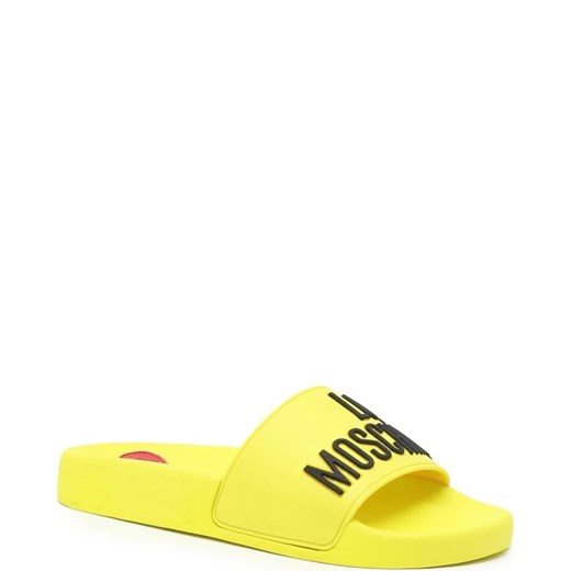 Klapki damskie Love Moschino z tworzywa sztucznego bez zapięcia letnie