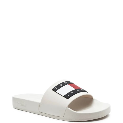 Klapki damskie Tommy Jeans na lato bez zapięcia
