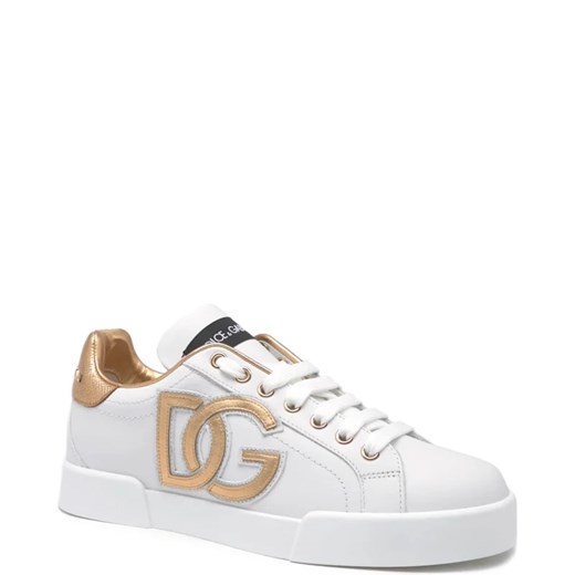 Dolce & Gabbana Skórzane trampki Dolce & Gabbana 41 Gomez Fashion Store