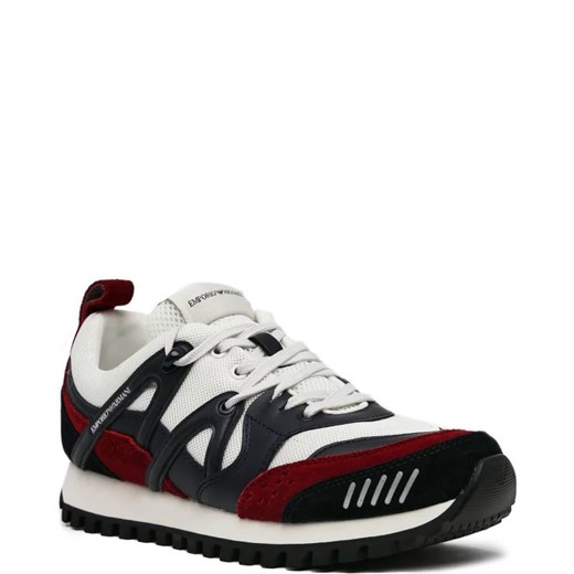 Emporio Armani Sneakersy | z dodatkiem skóry Emporio Armani 42 okazyjna cena Gomez Fashion Store