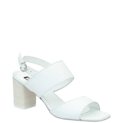 Liu Jo Skórzane sandały na słupku CLARA 2 ze sklepu Gomez Fashion Store w kategorii Sandały damskie - zdjęcie 163941579