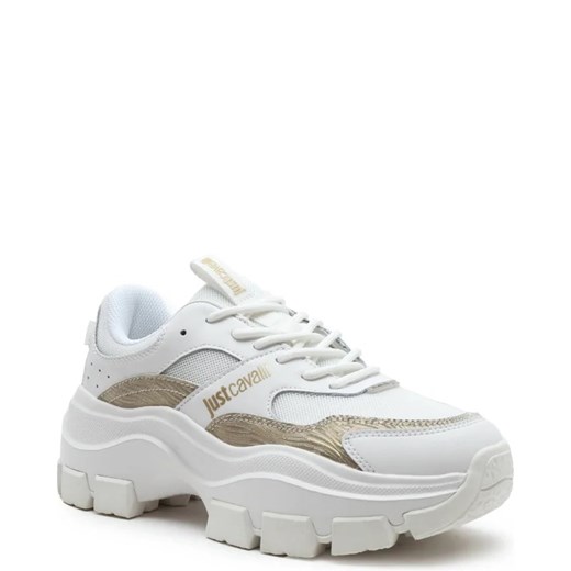 Białe buty sportowe damskie Just Cavalli sneakersy 