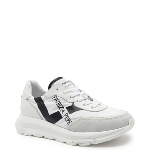 Patrizia Pepe Skórzane sneakersy Patrizia Pepe 37 wyprzedaż Gomez Fashion Store