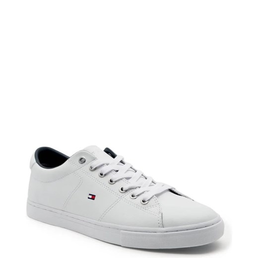 Tommy Hilfiger Trampki ESSENTIAL SN | z dodatkiem skóry Tommy Hilfiger 41 wyprzedaż Gomez Fashion Store