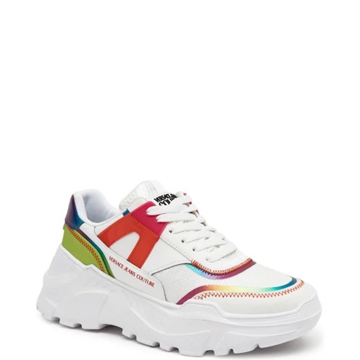 Versace Jeans Couture Skórzane sneakersy SCARPA 41 okazja Gomez Fashion Store