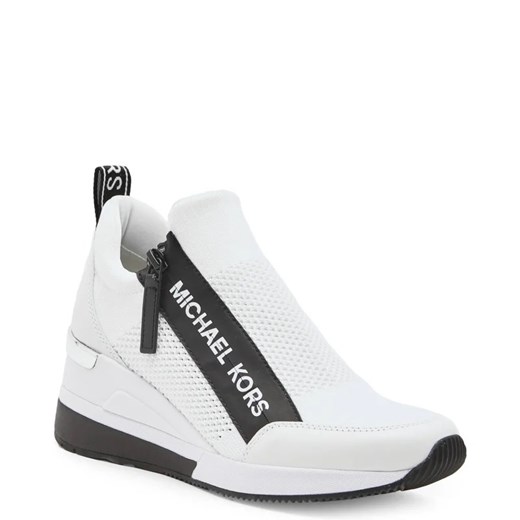 Michael Kors Sneakersy WILLIS | z dodatkiem skóry ze sklepu Gomez Fashion Store w kategorii Buty sportowe damskie - zdjęcie 163942045