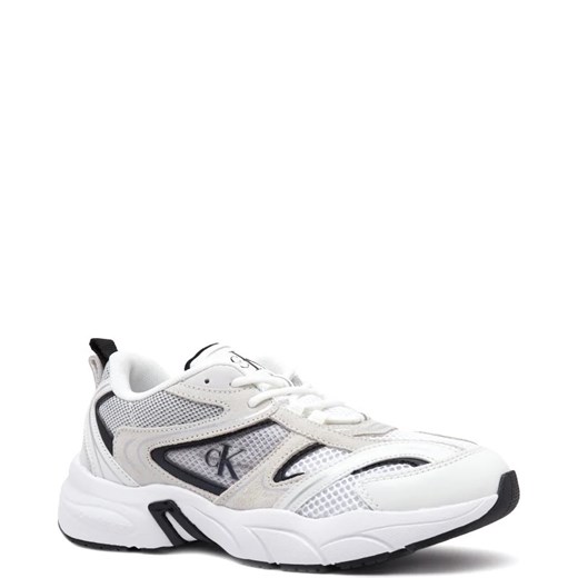 CALVIN KLEIN JEANS Sneakersy RETRO TENNIS | z dodatkiem skóry 40 okazja Gomez Fashion Store