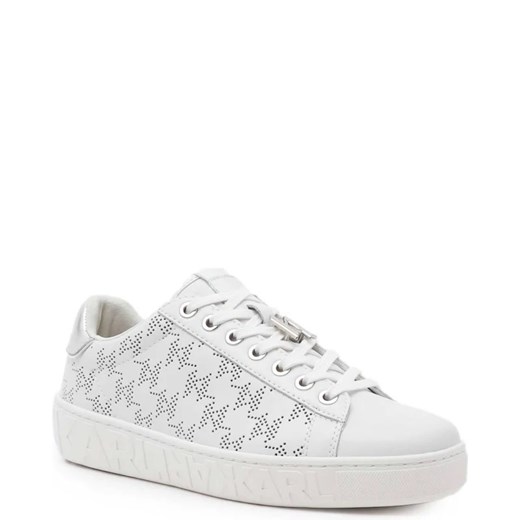 Karl Lagerfeld Skórzane trampki KUPSOLE III Mono Perf Logo Karl Lagerfeld 37 Gomez Fashion Store