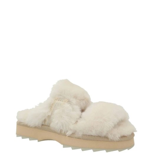 EMU Australia Wełniane obuwie domowe wobbegong | z dodatkiem skóry ze sklepu Gomez Fashion Store w kategorii Kapcie damskie - zdjęcie 163942207