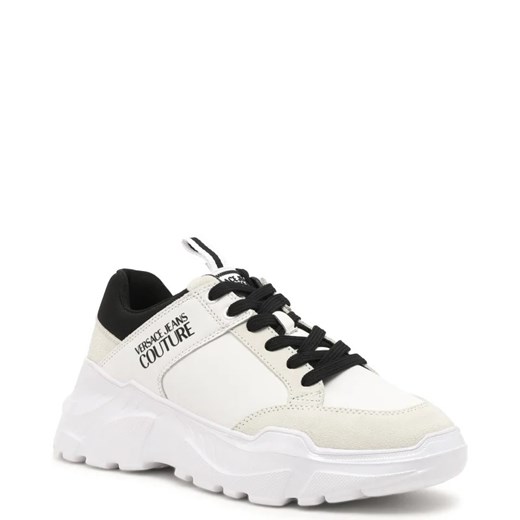 Versace Jeans Couture Sneakersy | z dodatkiem skóry 43 okazja Gomez Fashion Store