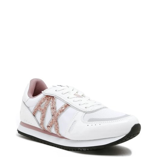 Buty sportowe damskie Armani Exchange sneakersy białe 