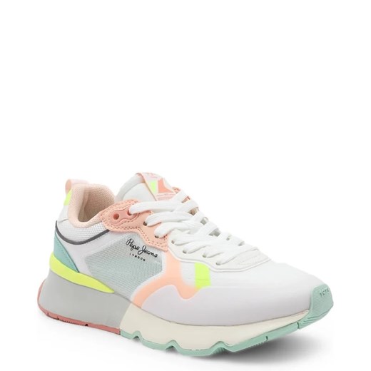 Pepe Jeans London Sneakersy BRIT PRO BRIGHT W 41 promocyjna cena Gomez Fashion Store
