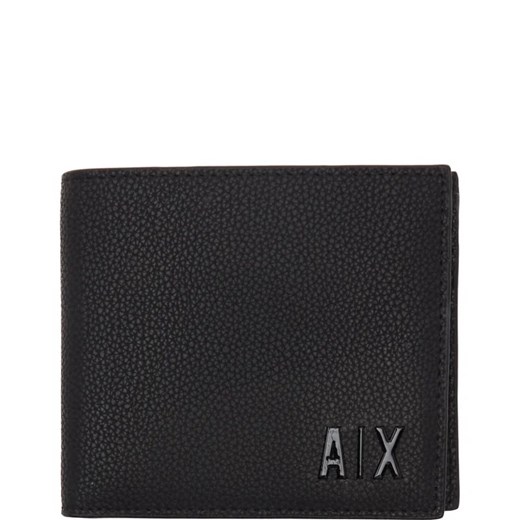 Armani Exchange Skórzany portfel BIFOLD COIN PO ze sklepu Gomez Fashion Store w kategorii Portfele męskie - zdjęcie 163942908