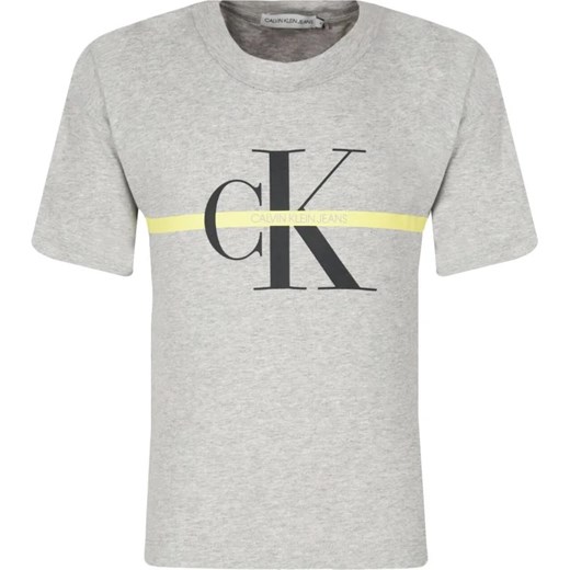 CALVIN KLEIN JEANS T-shirt | Regular Fit ze sklepu Gomez Fashion Store w kategorii Bluzki dziewczęce - zdjęcie 163943518