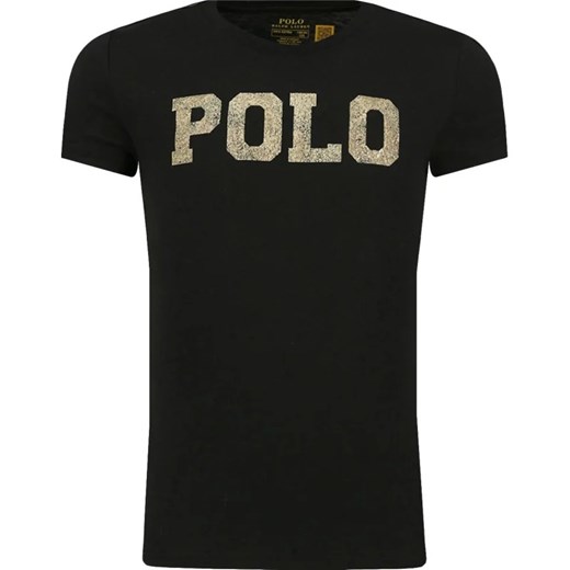 POLO RALPH LAUREN T-shirt | Regular Fit ze sklepu Gomez Fashion Store w kategorii Bluzki dziewczęce - zdjęcie 163943686