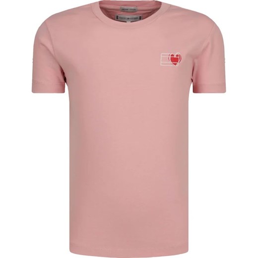 Tommy Hilfiger T-shirt VALENTINES DAY | Regular Fit ze sklepu Gomez Fashion Store w kategorii Bluzki dziewczęce - zdjęcie 163943739