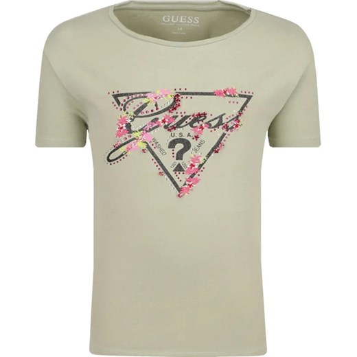 Guess T-shirt | Regular Fit ze sklepu Gomez Fashion Store w kategorii Bluzki dziewczęce - zdjęcie 163943746