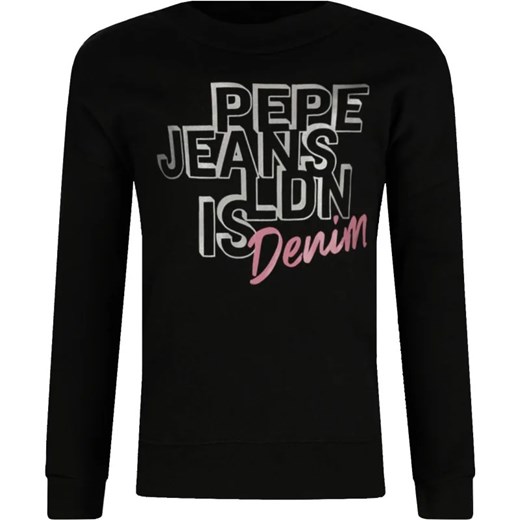 Pepe Jeans London Bluza | Regular Fit ze sklepu Gomez Fashion Store w kategorii Bluzy dziewczęce - zdjęcie 163943816