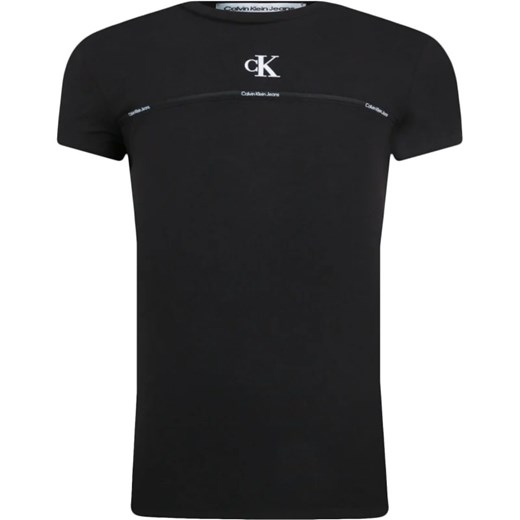 CALVIN KLEIN JEANS T-shirt | Regular Fit ze sklepu Gomez Fashion Store w kategorii Bluzki dziewczęce - zdjęcie 163944036