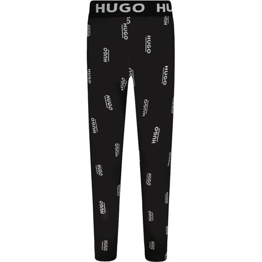 HUGO KIDS Legginsy ze sklepu Gomez Fashion Store w kategorii Spodnie dziewczęce - zdjęcie 163944068