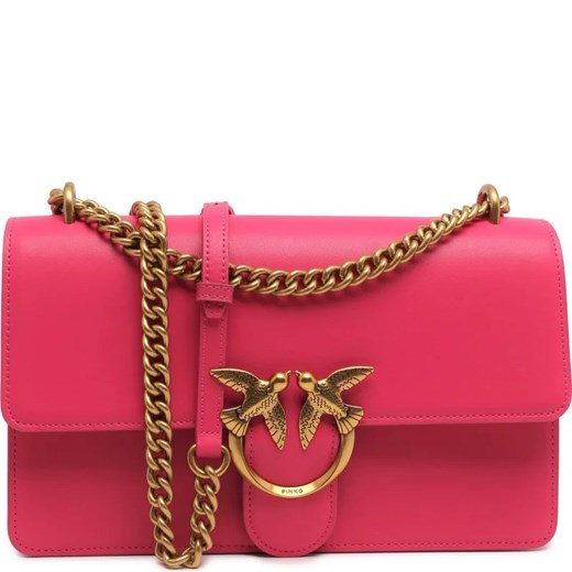 Pinko Skórzana torebka na ramię LOVE ONE CLASSIC ze sklepu Gomez Fashion Store w kategorii Kopertówki - zdjęcie 163944265