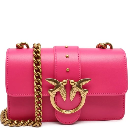 Pinko Skórzana torebka na ramię LOVE ONE MINI C ze sklepu Gomez Fashion Store w kategorii Kopertówki - zdjęcie 163944316