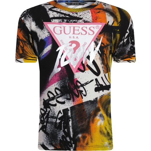 Guess T-shirt | Regular Fit ze sklepu Gomez Fashion Store w kategorii Bluzki dziewczęce - zdjęcie 163944317