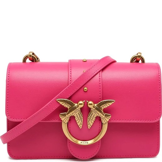 Pinko Skórzana torebka na ramię LOVE ONE MINI Pinko OS Gomez Fashion Store