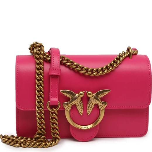 Pinko Skórzana torebka na ramię LOVE ONE MINI ze sklepu Gomez Fashion Store w kategorii Kopertówki - zdjęcie 163944418