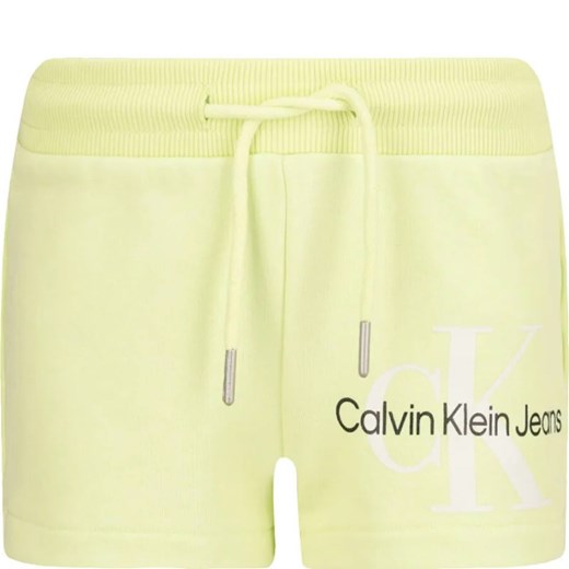 Spodenki dziewczęce Calvin Klein bawełniane