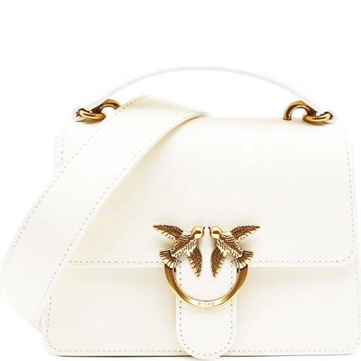 Pinko Skórzana listonoszka Love One Top Handle Mini Light Pinko OS Gomez Fashion Store
