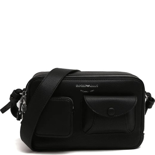 Listonoszka Emporio Armani ze skóry ekologicznej 