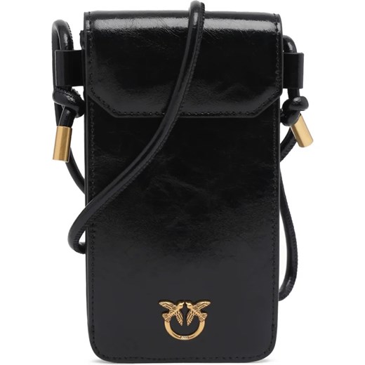 Pinko Skórzana torebka na telefon case shiny vinta ze sklepu Gomez Fashion Store w kategorii Listonoszki - zdjęcie 163944868