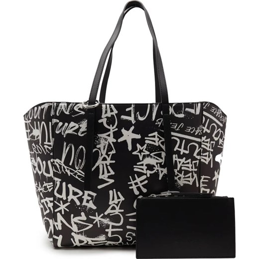 Versace Jeans Couture Shopperka + saszetka OS wyprzedaż Gomez Fashion Store
