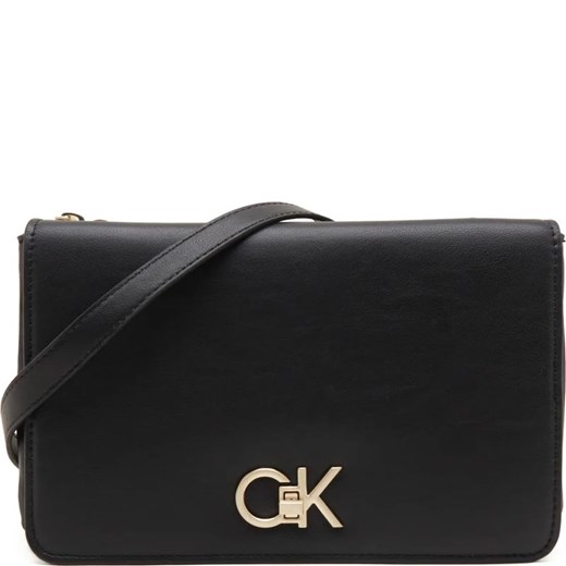 Calvin Klein listonoszka ze skóry ekologicznej