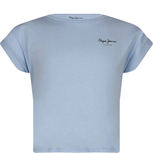 Pepe Jeans London T-shirt BLOOMY | Regular Fit ze sklepu Gomez Fashion Store w kategorii Bluzki dziewczęce - zdjęcie 163945928