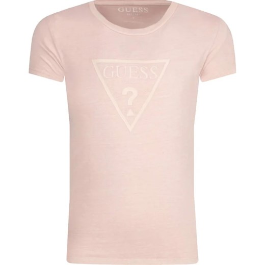 Guess T-shirt | Regular Fit ze sklepu Gomez Fashion Store w kategorii Bluzki dziewczęce - zdjęcie 163946245