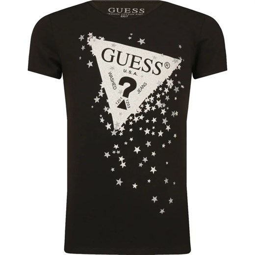 Guess T-shirt | Regular Fit ze sklepu Gomez Fashion Store w kategorii Bluzki dziewczęce - zdjęcie 163946419
