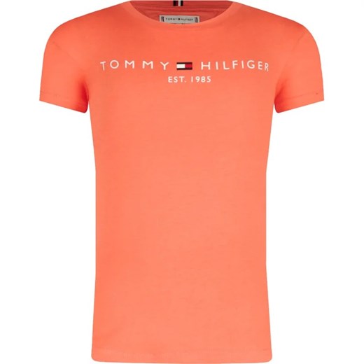 Tommy Hilfiger T-shirt | Regular Fit ze sklepu Gomez Fashion Store w kategorii Bluzki dziewczęce - zdjęcie 163946476
